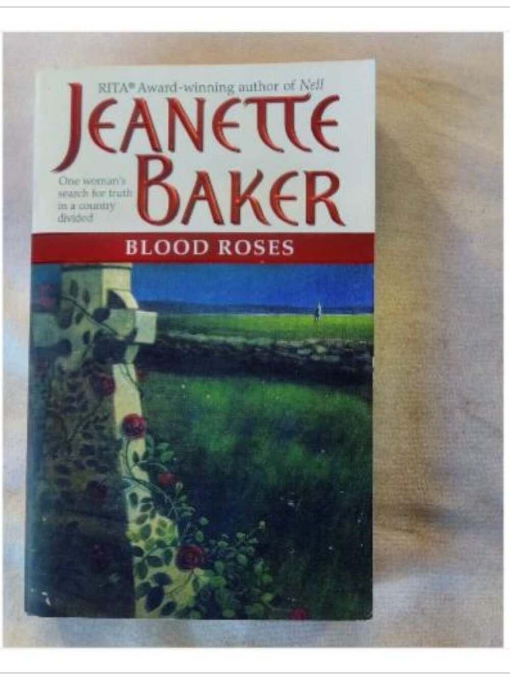 Blood Roses Jeanette Baker 2002 Mass Market Paperback Book Vintage Novel Read